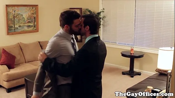 Hot Gay officesex hunks blow their loads warm Movies