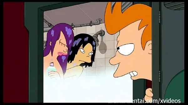 गर्म Futurama Hentai - Shower threesome गर्म फिल्में