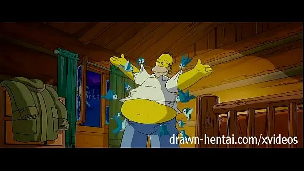 Simpsons Hentai - Cabin of love Film hangat yang hangat