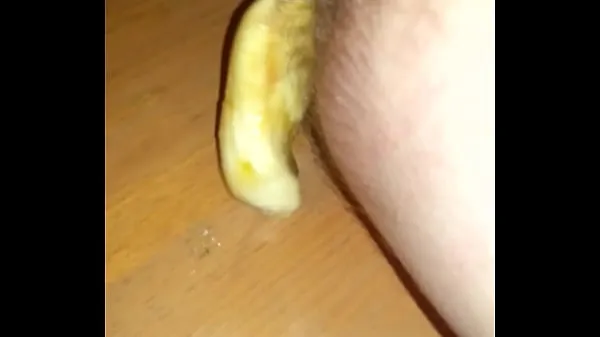 Hot Toy in ass Banana falls out warm Movies