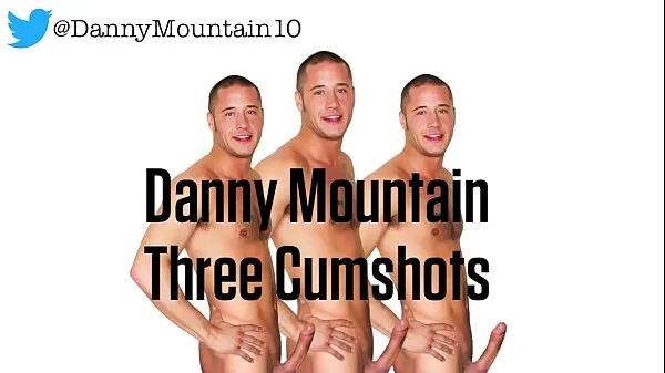 Горячие Danny Mountain - соло - три камшотатеплые фильмы