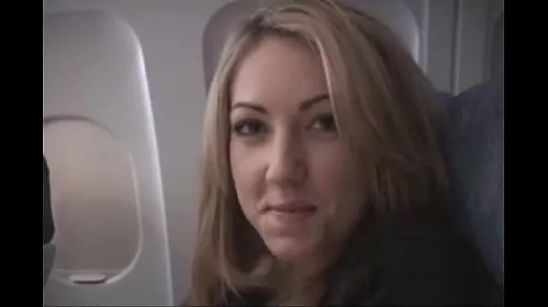 Sarah Peachez - airplane blowjob Filem hangat panas