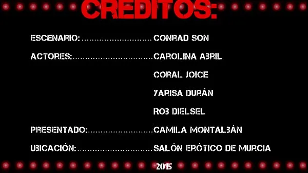 Film caldi Carolina Abril Coral Joice Yarisa Duran e Rob Diesel en el SEM 2015caldi