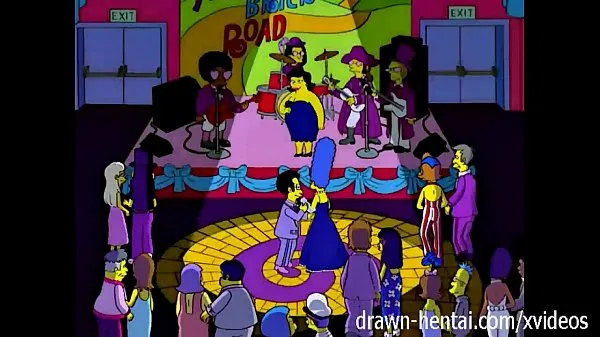Kuumia Simpsons Porn - Marge and Artie afterparty lämpimiä elokuvia