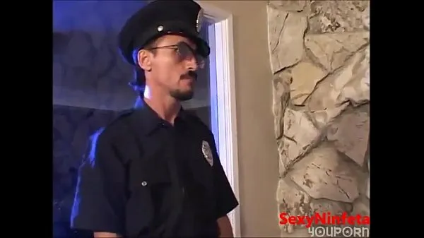 Hot Cop gives teenage girl his big stick warm Movies