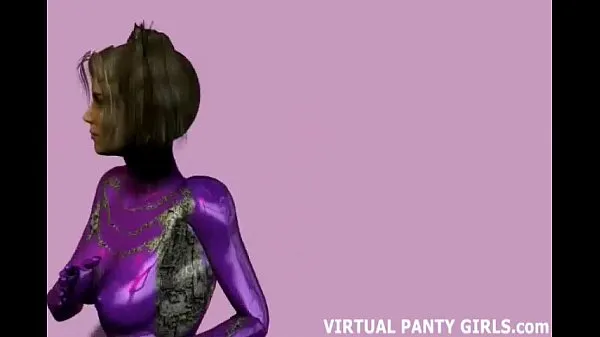 Vroči 3d anime stripper with big tits and pigtails topli filmi