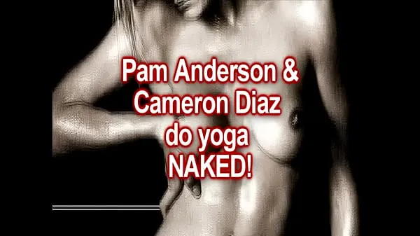 Quente NAKED YOGA: Cameron Diaz e Pam Anderson Filmes quentes