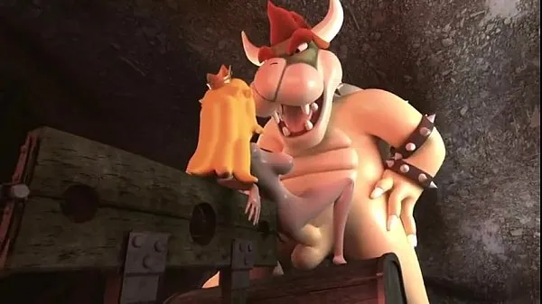 Hot Princess Peach Fucked by Bowser warm Movies