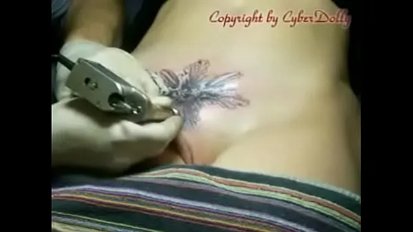 Hot tattoo created on the vagina warm Movies