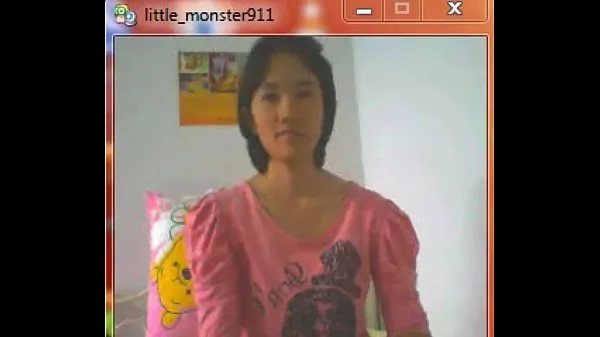 thai student on webcam Filem hangat panas