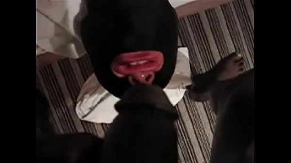 Hot A black cock is pissing in the slut's mouth warm Movies