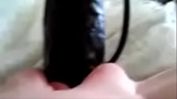 گرم Pussy stretched by huge Inflatable dildo گرم فلمیں