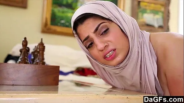 Καυτές Dagfs - Arabic Chick Nadia Ali Tastes White Cock ζεστές ταινίες