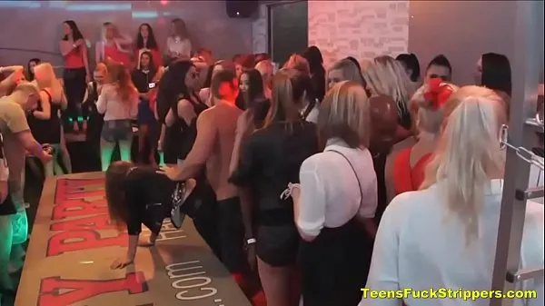 Hot Horny Teens Blow And Bang Strippers At CFNM Party warm Movies