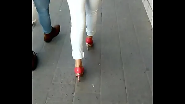 Menő ass in white leggings meleg filmek