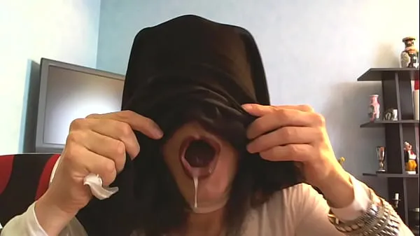 Hotte cumshot in niqab varme film