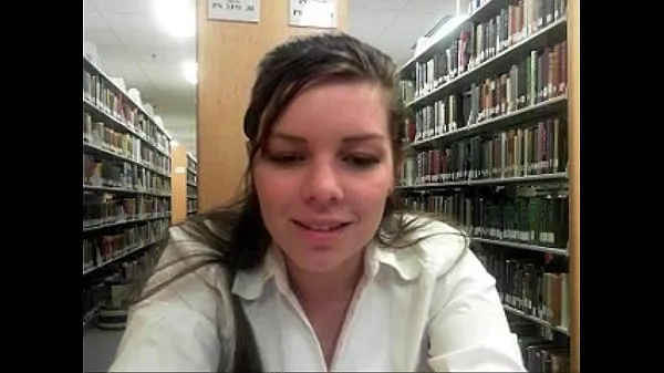 Hot Teen masturbates and squirts in library warm Movies