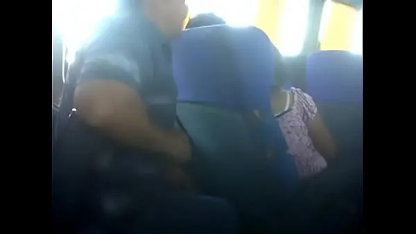 woman gropes tio mustachioed in bus.3GP Filem hangat panas