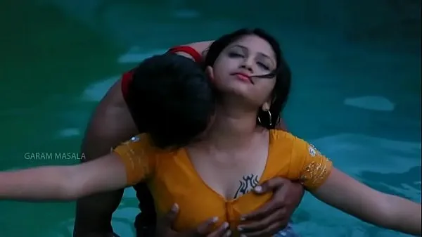 Hot Hot Mamatha romance with boy friend in swimming pool-1 warm Movies