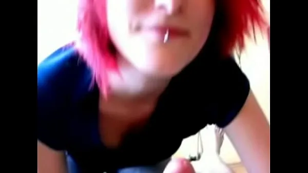 Quente Cute emo redhead sucking dick and enjoying juicecum Filmes quentes
