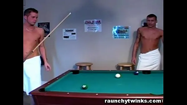 Menő Hot Men In Towels Playing Pool Then Something Happens meleg filmek