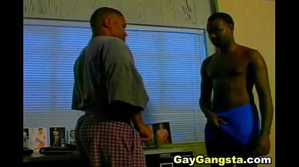 Lovely Ebony Gays Fucked Hardcore in the Office Filem hangat panas