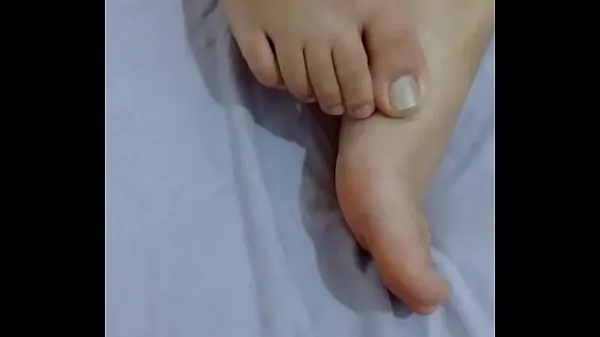 Hotte cute little foot varme filmer