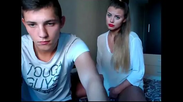 Vroči Chris and Adrianna Having Sex on Webcam topli filmi