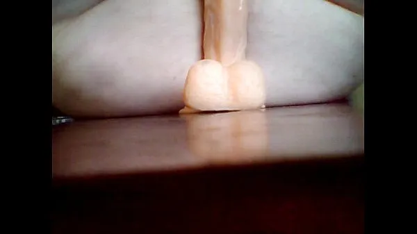 Hot Riding my dildo while I watch porn pt 2 warm Movies