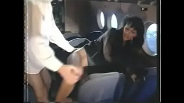 Anita Blond on the aeroplane Filem hangat panas