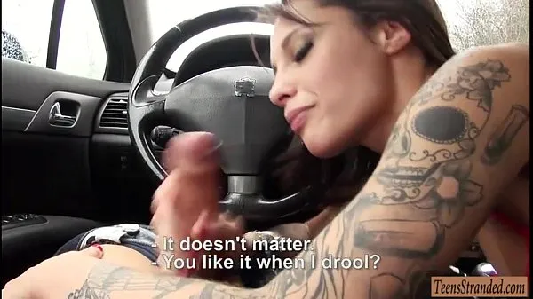 Hot Sexy tattooed latina Nikita Belucci gets fucked in the car warm Movies