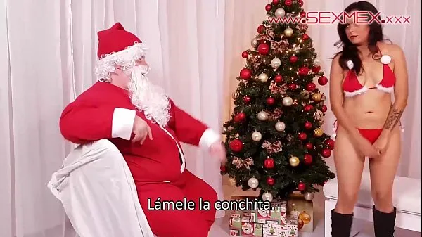 Santa sale - Noël Sexmex Feliz Navidad sale vieil homme Films chauds