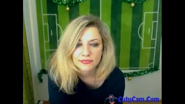 Blondy hot MOM chit chat in webcam Film hangat yang hangat