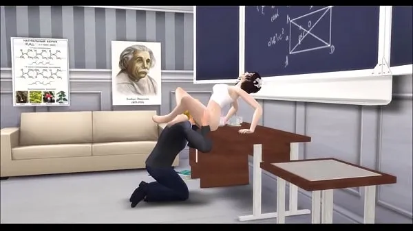 Hot Chemistry teacher fucked his nice pupil. Sims 4 Porn warm Movies