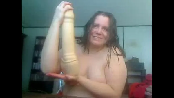 Hete Big Dildo in Her Pussy... Buy this product from us warme films