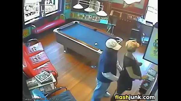 گرم stranger caught having sex on CCTV گرم فلمیں