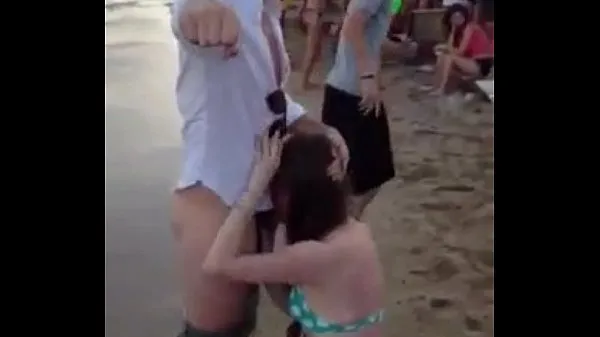 Hot Paying blowjob on the beach warm Movies
