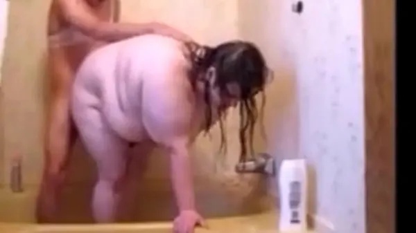 گرم Sissy Fucks Wife In Shower Making Her Deepthroat Then Anal Fuck With Creampie گرم فلمیں