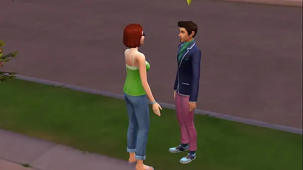 Hotte The Sims 4 CHAMANDO A VIZINHA PARA O SEXO ANAL varme film