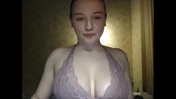 Sıcak cute shy girl shows off her big natural tits Sıcak Filmler