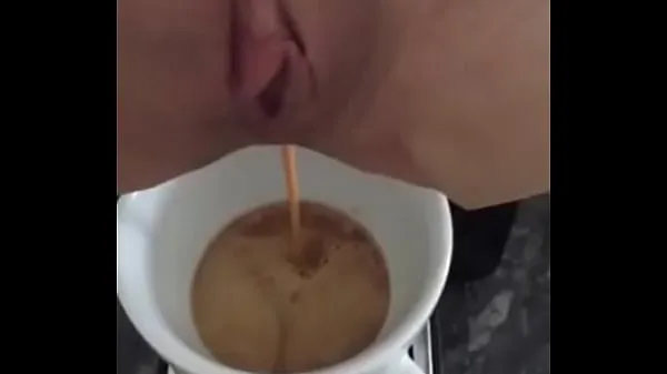 Making a cup of coffee with your ass (kkk Film hangat yang hangat