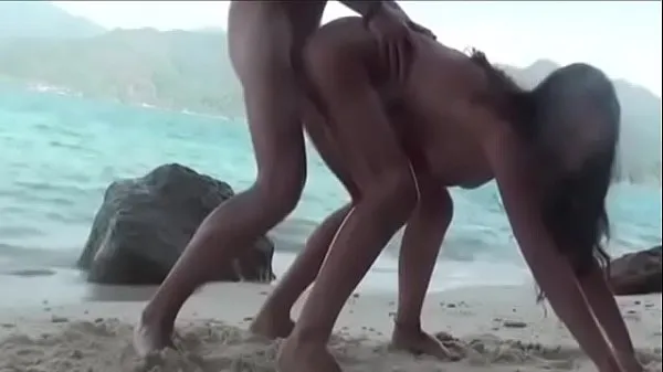 Hot Quick doggystyle fuck on beach with my girl - porn at warm Movies