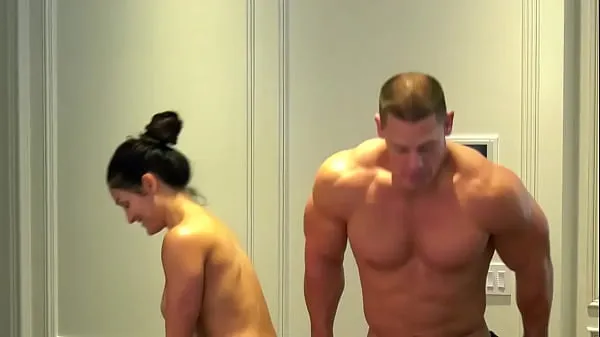 Καυτές Nude 500K celebration! John Cena and Nikki Bella stay true to their promise ζεστές ταινίες