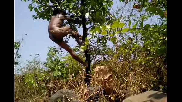 Nóng Village Boy Nude Safar In Forest Play With Tree's Phim ấm áp