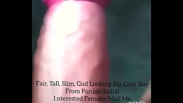 Gorące 8" Long * 6 " Thick- Gud Looking Big Cock Boy from Punjab ( Indiaciepłe filmy