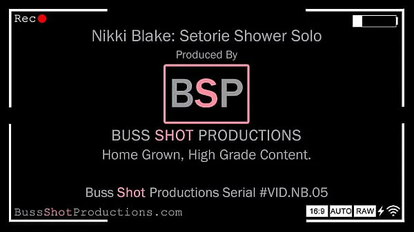 Quente NB.05 Nikkie Blake Setorie Shower Solo Preview Filmes quentes