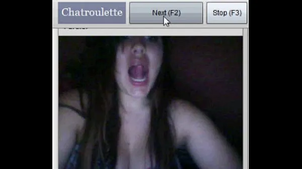 Películas calientes Crazy girl from TEXAS want suck my cock and show big boobs on chatroulette cálidas