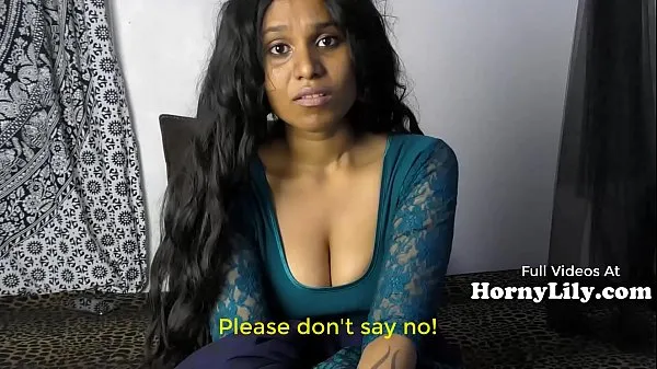 Quente A dona de casa indiana entediada implora por trio em hindi com legendas em inglês Filmes quentes