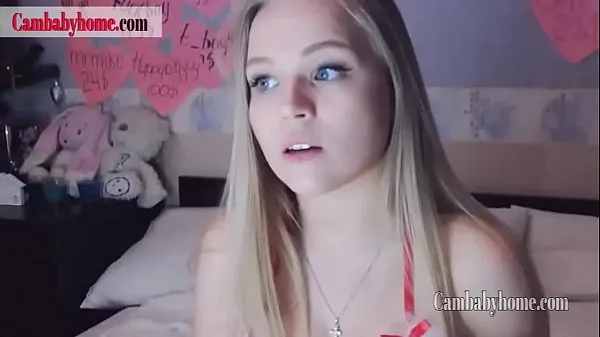 Teen Cam - How Pretty Blonde Girl Spent Her Holidays- Watch full videos on Film hangat yang hangat