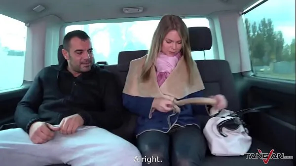 Hot Blonde doesnt understand stranger in van and come inside where fucked hard warm Movies